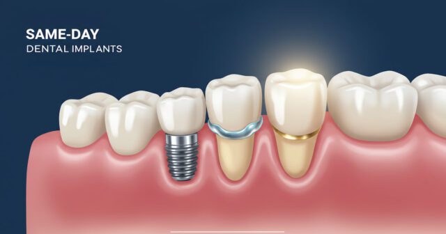 same day tooth extraction and implant